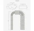 Стол «Змейка» широкий, 3 части - Фото миниатюра 3