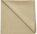 Салфетка льняная бежевая - Фото миниатюра 1