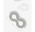 Стол «Змейка» широкий, 2 части - Фото миниатюра 5
