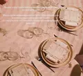 Закусочная тарелка «Моно» бежевая - Фото миниатюра 3