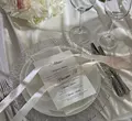 Подстановочная тарелка «Ананас» прозрачная - Фото миниатюра 2