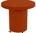 Стол для торта круглый, терракотовый бархат - Фото миниатюра 1