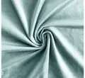 Скатерть прямая широкая бархатная мятная - Фото миниатюра 2