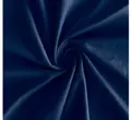 Скатерть круглая бархатная темно-синяя - Фото миниатюра 2